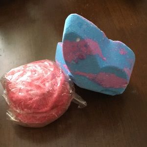 Lush  rose scented bath duo